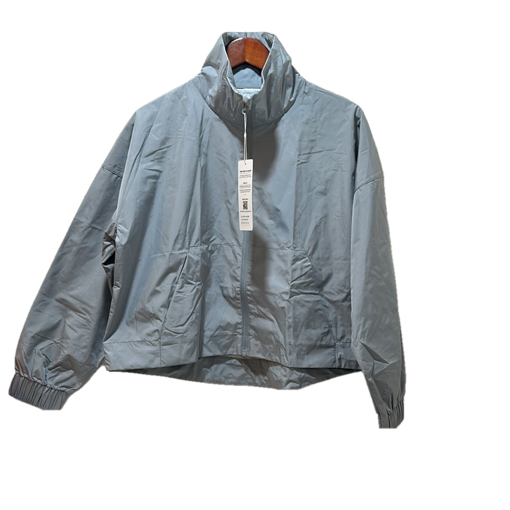 Gym Rainbow  Gray Jacket size XS NWT